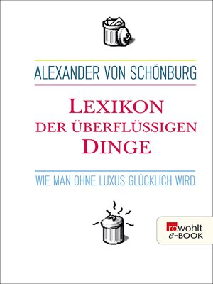 cover image of Lexikon der überflüssigen Dinge